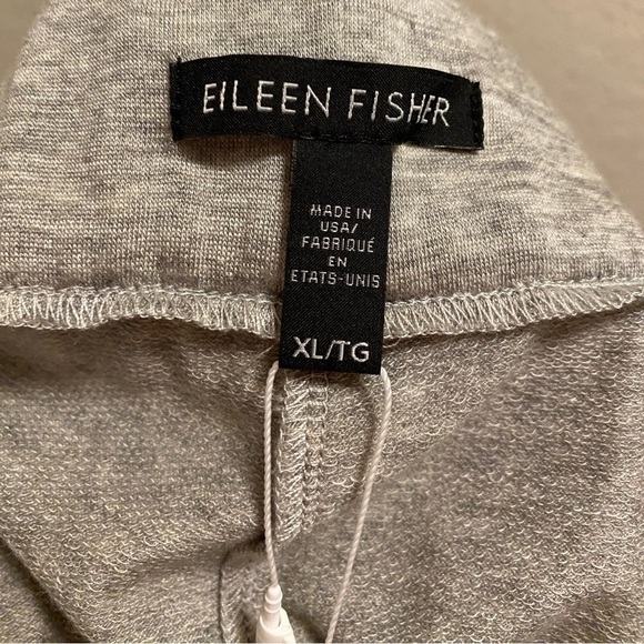Eileen Fisher Grey Slouchy Jogger Pull On Pant Size XL New With Tag - Picture 4 of 8